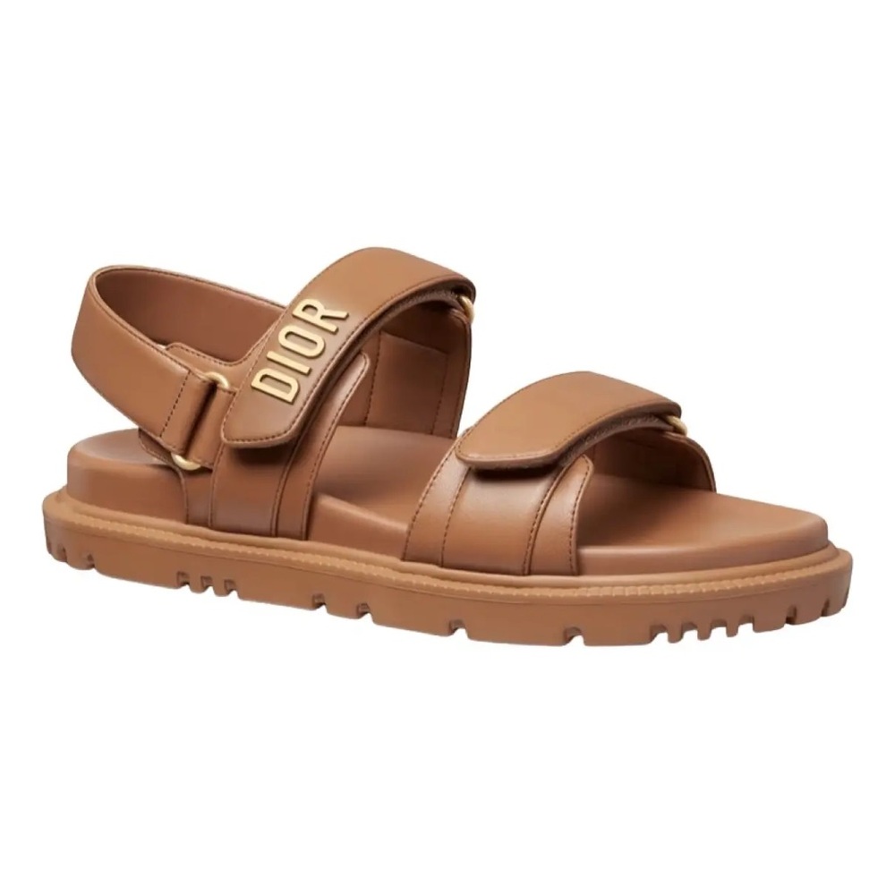 Dior Dioract Sandal with Gold Details